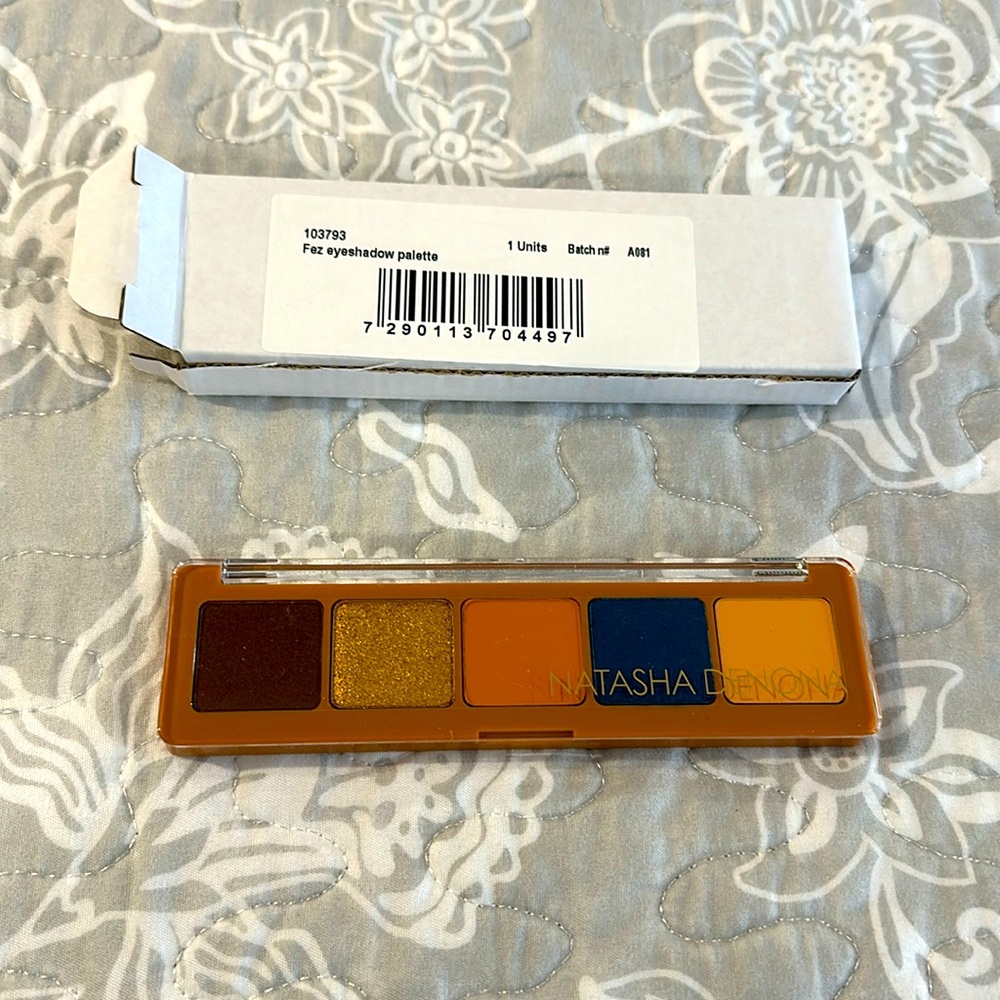 Brand new in box Natasha Denona Fez eyeshadow palette